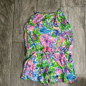 EUC Lilly Pulitzer romper size 6/7